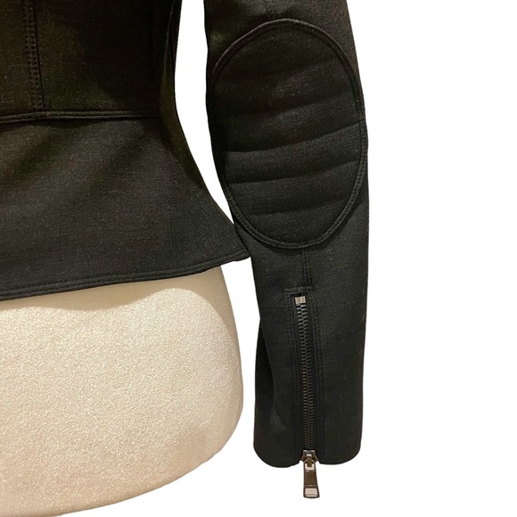 Burberry Military Style Charcoal Grey Jacket Size 4 - Picture 4 of 8